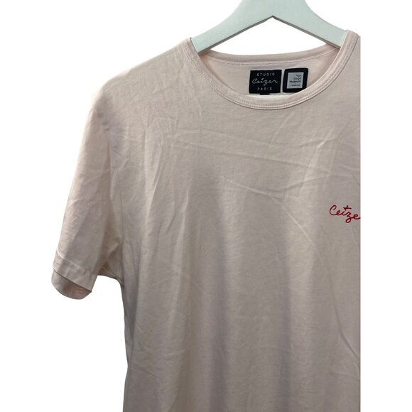 Studio Ceizer Women’s Small Pink Red Graphic Tee Short Sleeve T Shirt - Picture 3 of 13